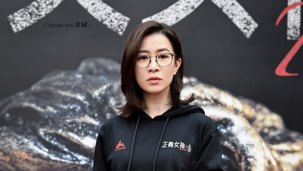 正義女神｜佘詩曼新劇開機獲粉絲大陣仗應援 巨型海報餐車見證超誇張人氣