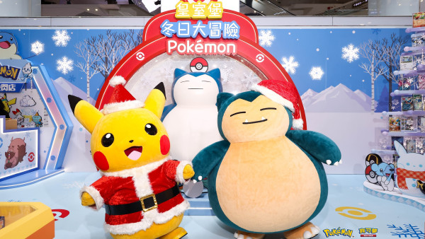 銅鑼灣皇室堡聖誕×Pokémon｜逾20個1:1 Pokémon立體雕像＋寶可夢卡教學活動