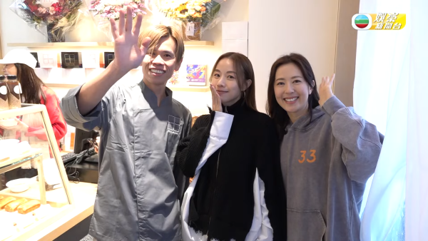 鄧麗欣方力申現身唐詩詠麵包店開張日 昔日情侶前後腳同場零交流
