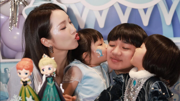 王祖藍李亞男兩囡囡被指顏值差距大！6歲家姐愈大愈似爸爸餅印十足