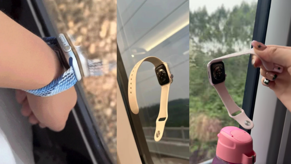 內地興起Apple Watch黐高鐵車窗！實試手錶慘被「分屍」揭1原因吸玻璃？
