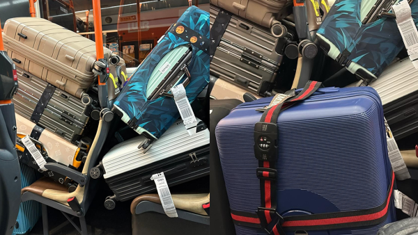 機場巴士變旅遊巴？50人上車50件行李箱塞爆座位 市民批危險