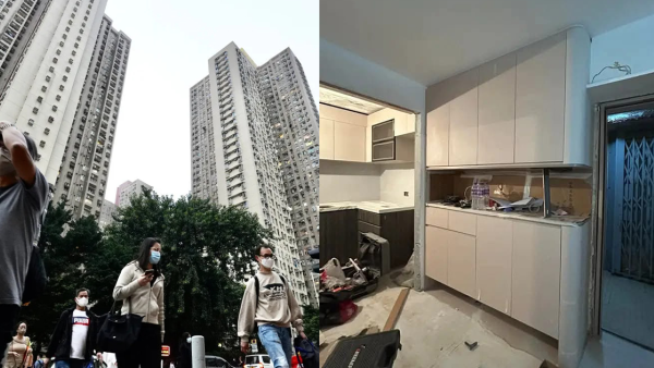 港人曬「全爆」公屋裝修拆牆換廚房門！網民批恐危害樓宇結構 附房屋署最新回應
