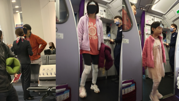 港人大鬧日本機場！一家三口帶病強行上機 累航班延誤逾1小時捱轟：好自私