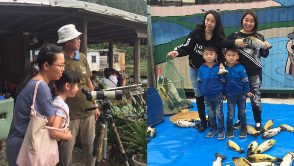 週日親子好去處｜南生圍魚塘教育園地免費開放日 望遠鏡觀鳥教學/體驗拋網/漁具展覽打卡位