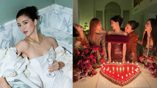 吳千語為「女神閨蜜」慶生設宴！百億新抱住複式豪宅 曝光巨廳設歐式火爐