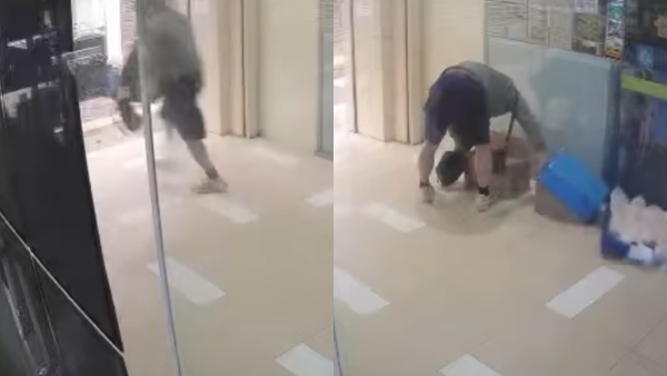 沙田商場驚現夜賊 擸走成箱食材極猖狂！盜竊過程逐格睇！商戶呼籲：提高警覺