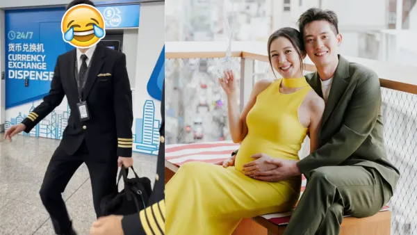 麥明詩挺巨肚突擊機場接老公！盛勁為被影低最真實反應！私下性格惹討論