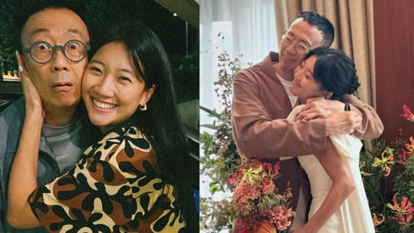 鄭丹瑞「學霸」女兒公開婚禮絕密相！新娘子一反傳統婚紗型格出嫁