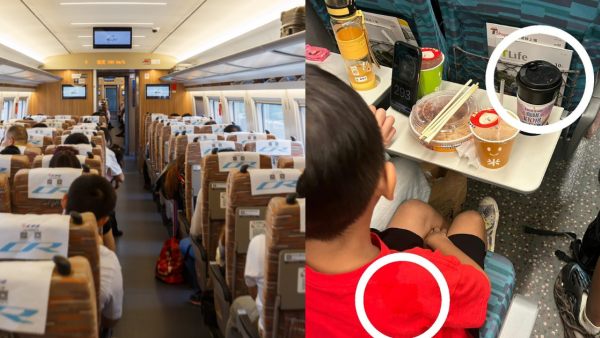 網民搭高鐵唔小心將奶茶灑男童！對方媽媽1句話顯極高EQ！