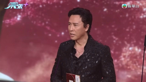 萬千星輝頒獎典禮2024｜甄子丹紓尊降貴現身TVB發言有骨 暗串「有人」睇死無綫演員