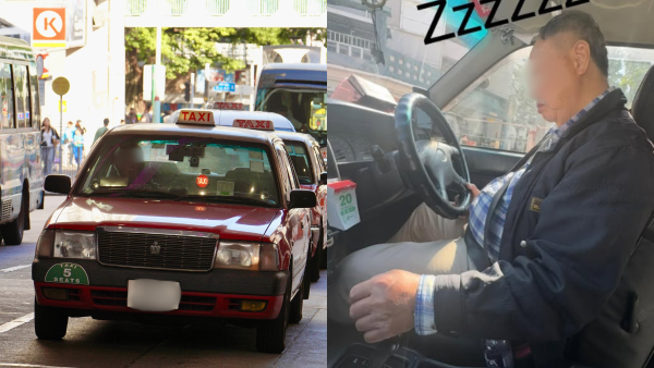 的士司機駕駛途中兩度瞓着！乘客嚇窒︰執返條命！網民懷疑司機患此病...