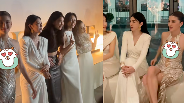 百億新抱吳千語赴韓晚宴Deep V到肚臍！撼贏何超蓮！傲人身材貴氣獲讚美到發光