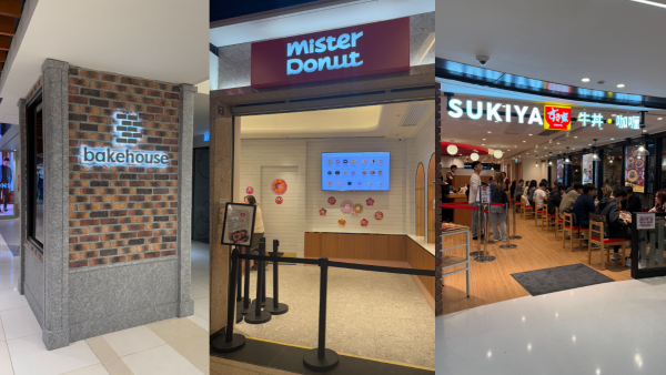 沙田新城市15大新店進駐！Mister Donut/壽司郎/服裝品牌A&F