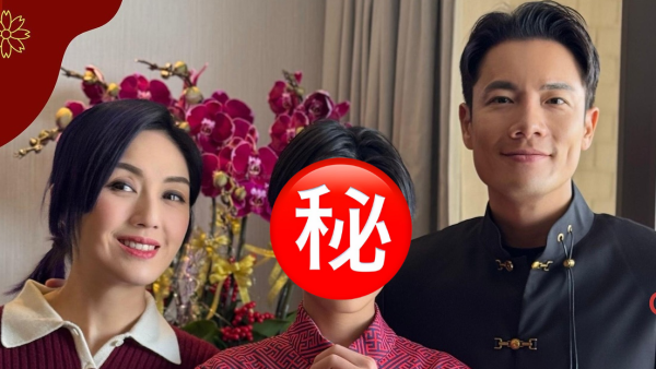 楊千嬅晒全家福12歲兒子Torres樣貌曝光 暴風成長似爸爸靚仔獲讚星味濃