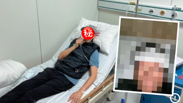 港姐富商老公自爆患肺炎重病拒絕留醫 卧病在床煎熬7日急跌10kg驚變面目全非