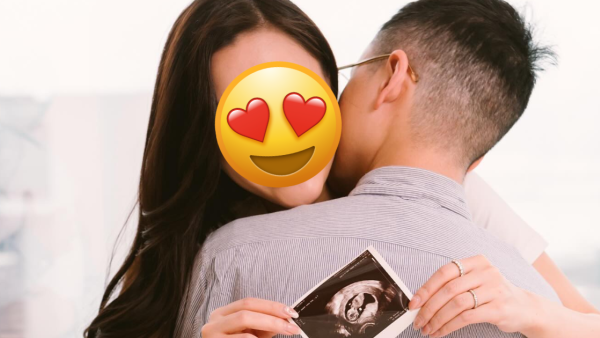 32歲索爆女藝人宣佈懷孕！有米老公摸孕肚IG貼超聲波相：「經過了3年的努力」