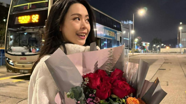 TVB「新聞女神」林婷婷晒甜蜜合照男友身份曝光！情人節收花疑與男友好事近
