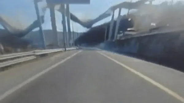 韓國高速公路橋樑地盤突然倒塌 至少3死5傷多人遭活埋 事發一刻影片驚人