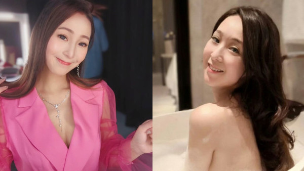 前TVB藝人吳嘉儀離巢大解放！罕晒半裸出浴照泡泡遮胸表露無遺極火辣