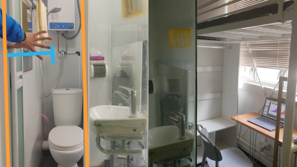 內地留學生呻香港物價高 憂日花百元買水飲！64呎小房間改造後空間用不完！網民教路咁樣慳錢...