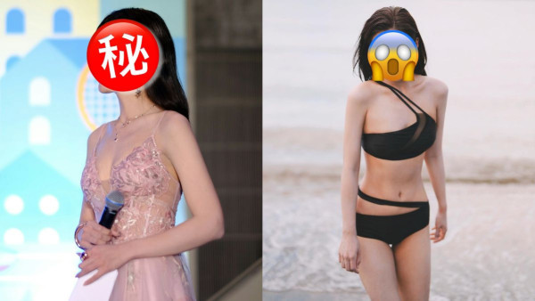 28歲東張女神性感戰鬥格身材fit到漏 低胸薄紗大騷「必殺武器」驚艷全場