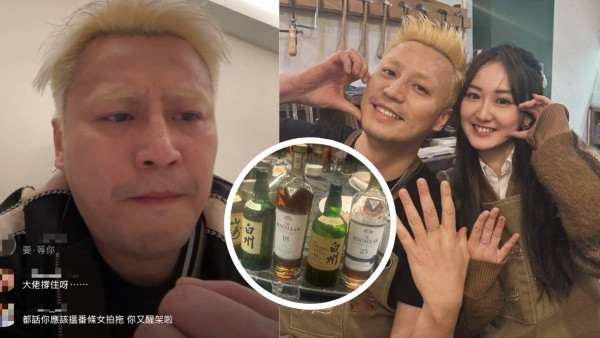 張建聲淚訴北上陪飲酒屙血熬壞身體 直播驚爆與細16歲前女友分手原因