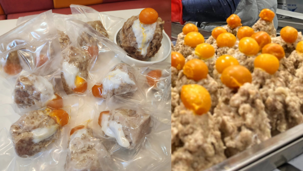 大坑民聲冰室推$60「鹹蛋肉餅山」急凍餸包！獲食客捧場：買個去露營都好