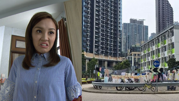 啟德住宅對出迴旋處空地傳變「晾衫勝地」網民不解：馬路咁多塵