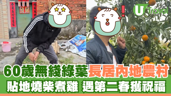 無綫綠葉邵卓堯長居內地農村 貼地燒柴煮雞 遇第二春獲祝福