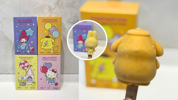 7-Eleven全新Sanrio立體雪條！香港製造！4大人氣角色 3D造型超可愛