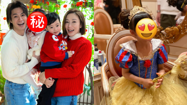 楊茜堯5歲囡囡扮白雪公主五官精緻 超大眼遺傳爸爸羅子溢強大基因