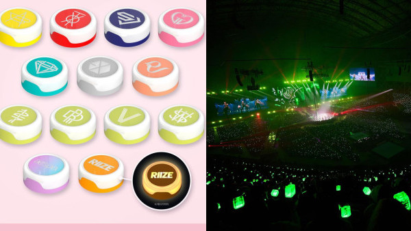 韓國SM娛樂旗下團體出磁吸手燈！EXO/ NCT/ aespa各團設中控應援 解放雙手睇演唱會