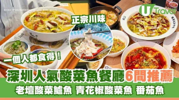 深圳酸菜魚餐廳推薦｜太二/漁語魚/姚姚酸菜魚試正宗川味6間推介 一個人都食得！