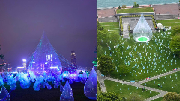 中環水滴展免費入場睇逾28米巨型水滴！過百個夜光不倒翁水滴（附預約詳情）