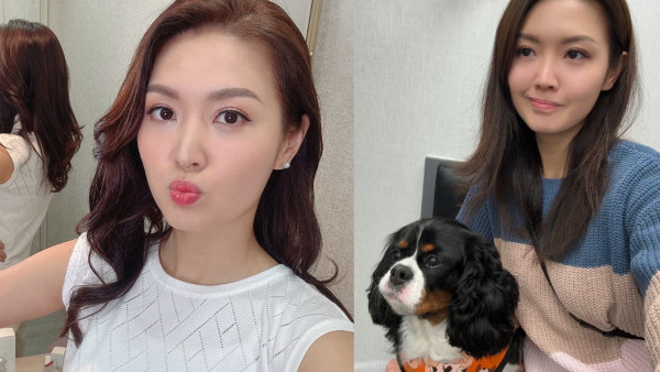 前港姐冠軍陳庭欣意外曝光愛犬醫療費極高昂！與富二代男友感情穩定住過億豪宅