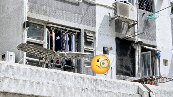 公屋奇景｜公屋住一樓超著數 有超大晾衫平台任用？網友疑惑：唔怕有人亂掉垃圾？附房屋署回覆