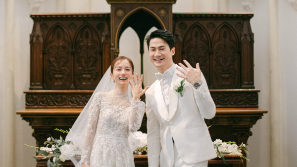 郭子豪鄧卓殷今日教堂舉行婚禮大婚之喜 電單車隊護航出嫁場面浩大