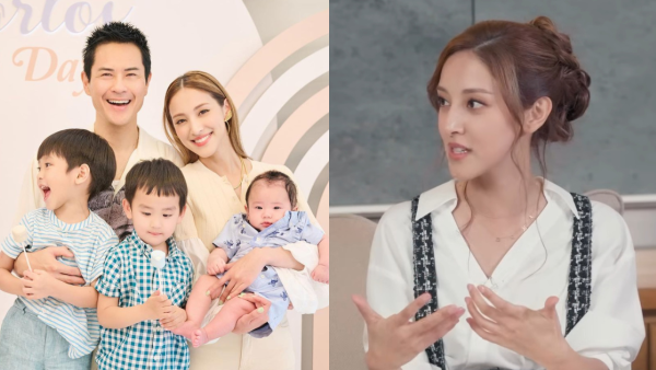 陳凱琳未封肚自爆諗好第四胎BB名 暗示想追女？三個仔仔中文名串連有意思