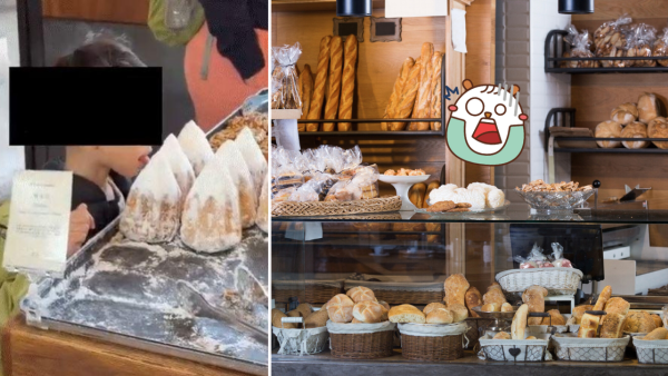 首爾人氣麵包店爆食安風波 男童當眾舔麵包 網友批評店家擺位唔衛生
