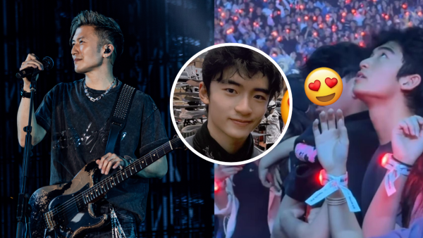 謝霆鋒演唱會2025｜細仔Quintus近距離生圖曝光 網民驚呼「側面完全是張栢芝」