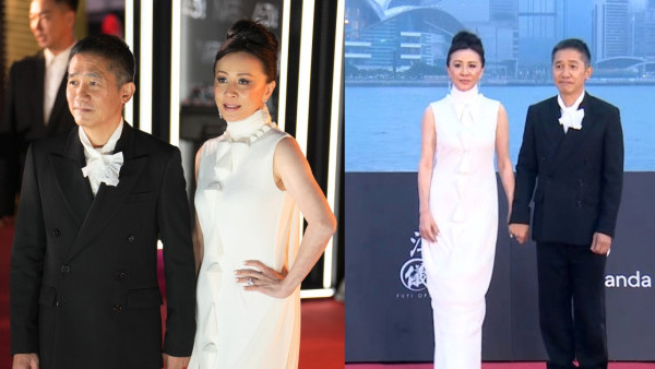 金像獎2025｜梁朝偉劉嘉玲十指緊扣現身 頒獎台上甜蜜互動「社恐影帝」當場害羞