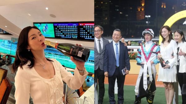 前TVB新聞女王周嘉儀風騷拉頭馬 愛駒「天下寵兒」終於贏返次！躋身上流做馬主生活富貴