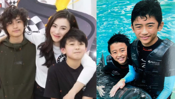 張柏芝17歲大仔Lucas傳成功考入劍橋大學！離婚後堅持清晨起身送兩子返學成幕後功臣