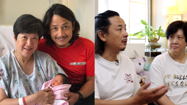 黃澤鋒58歲老婆超高齡懷孕惹熱議 親揭人工受孕後狂打安胎針 一年前曾小產痛失胎兒