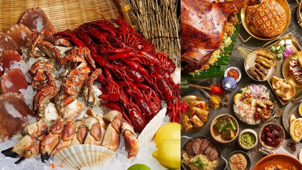 九龍香格里拉酒店自助餐買2送1！3.5小時任食波士頓龍蝦/蟹腳/烤肉甜點