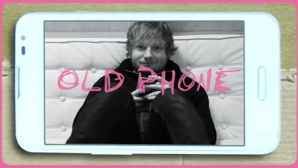 Ed Sheeran推出新歌《Old Phone》打開塵封10年舊手機成靈感