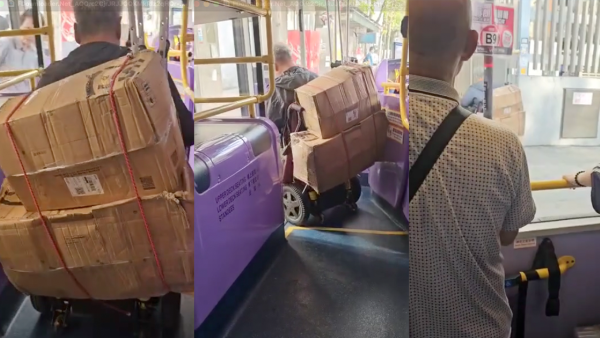 電動輪椅伯伯巴士運貨 被質疑濫用2蚊搭車？網友曝背後原因令人極心酸