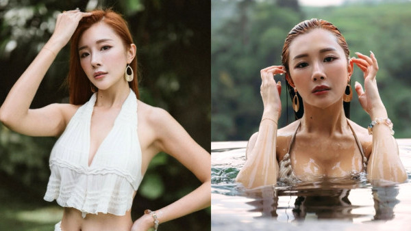 TVB「御用邪花」梁允瑜峇里島大解放！晒比堅尼高炒邪惡視角導彈級上圍震撼網民