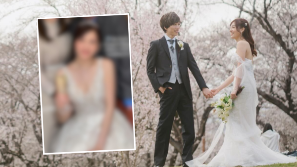 陳嘉倩宣布閃婚後火速舉行婚禮 低胸婚紗性感亮相榮升新婚人妻